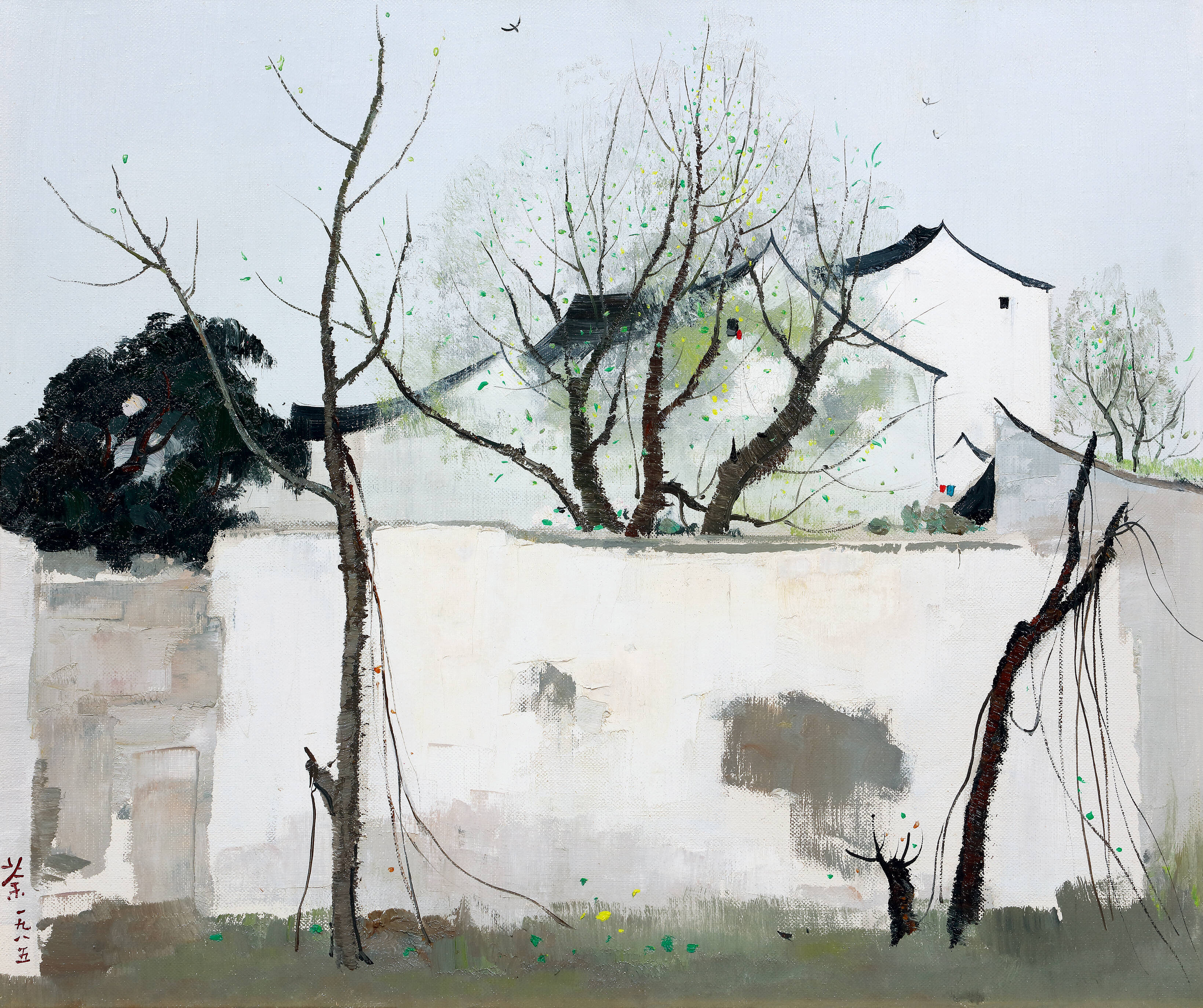 Early Spring by Wu Guanzhong